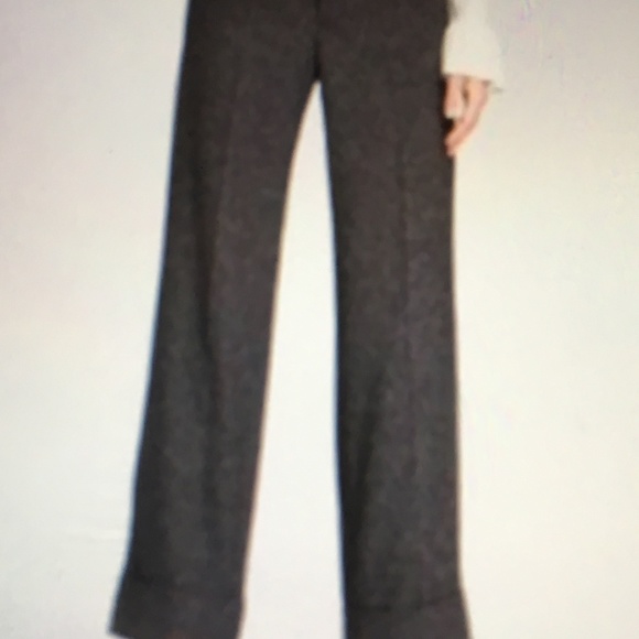 NWT Gray Herringbone Straight Trouser, A New Day - Picture 3 of 6